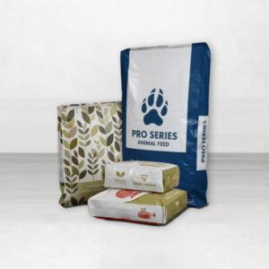 Printed and Laminated Woven PP Pinch Bottom Bags